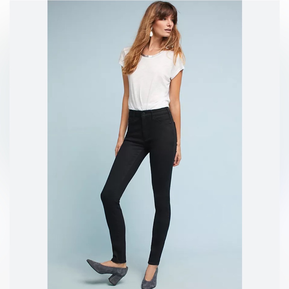 Anthropologie Pilcro and the Letterpress High-Rise Skinny Velvet Jeans D8
